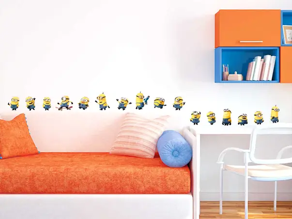 sticker copii minioni 16 friends