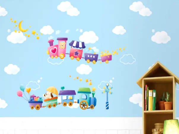 sticker copii trenulet