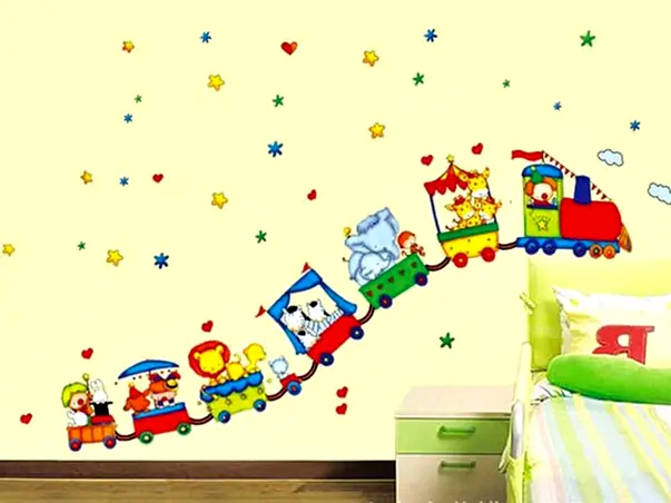 sticker copii trenuletul circului