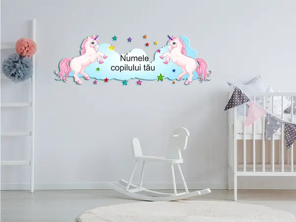 sticker copii unicorni