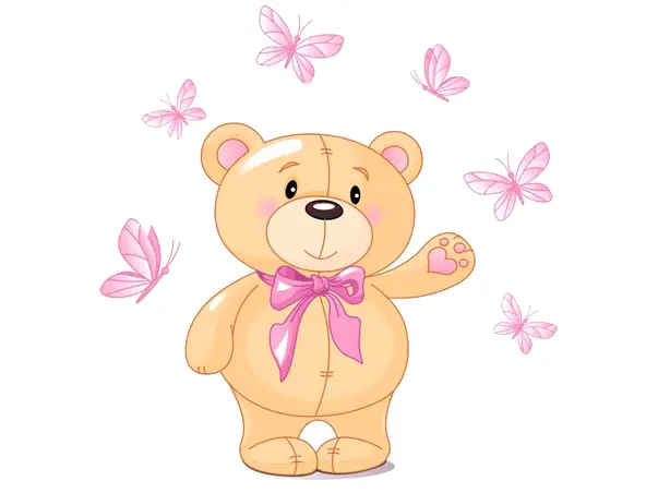sticker copii ursulet TEDDY