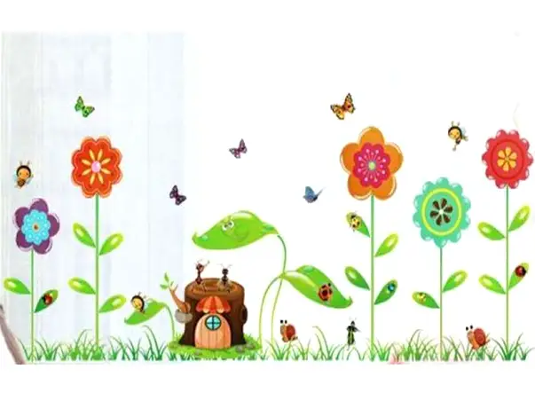 sticker copii veselie la firul ierbii