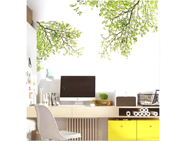 sticker crengi folina verde