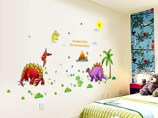 sticker cu dinozauri dino land