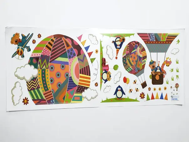 sticker decor baloane