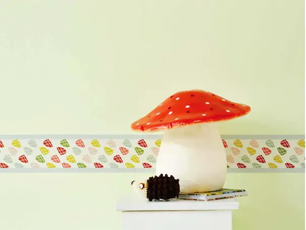 sticker decorativ bordura colorata eulen