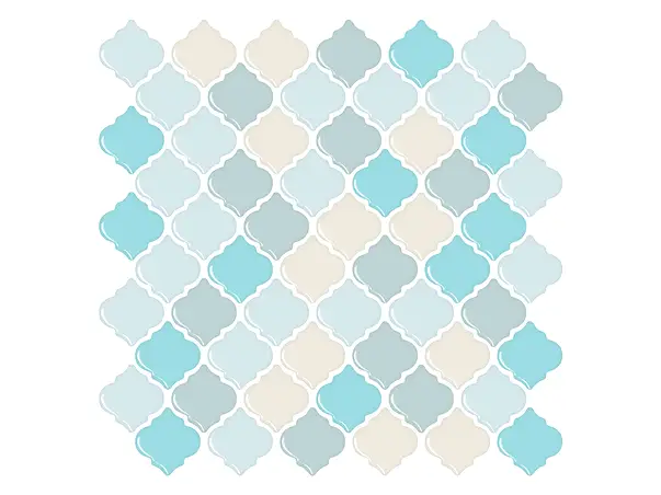 sticker faianta 3d pastel