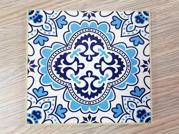 sticker faianta albastra naboo