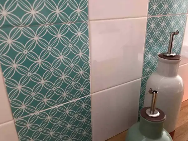 sticker faianta deco turcoaz