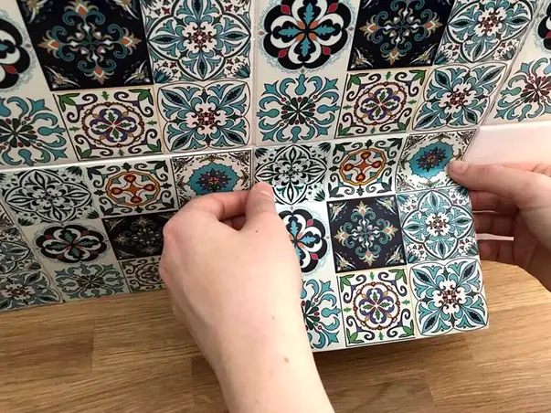 sticker faianta decorativa patchwork