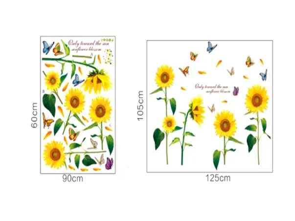 sticker floarea soarelui