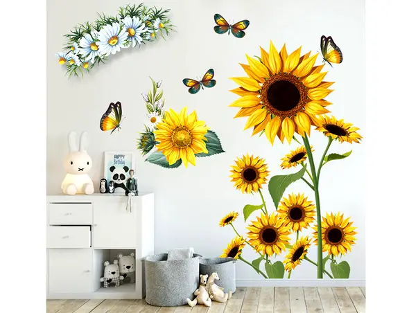 sticker floarea soarelui folina