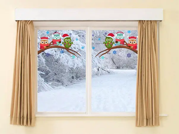 sticker geam bufnite