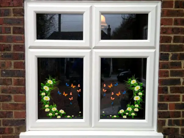 sticker geam decor margarete albe