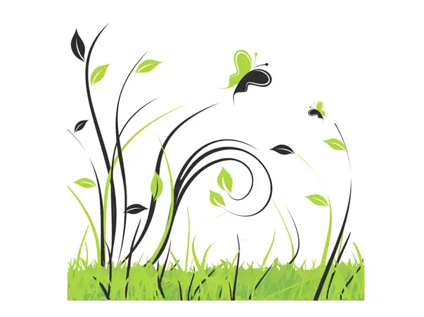 sticker geam decor verde Breeze