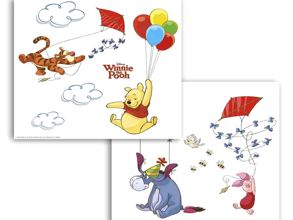 sticker geam winnie the pooh