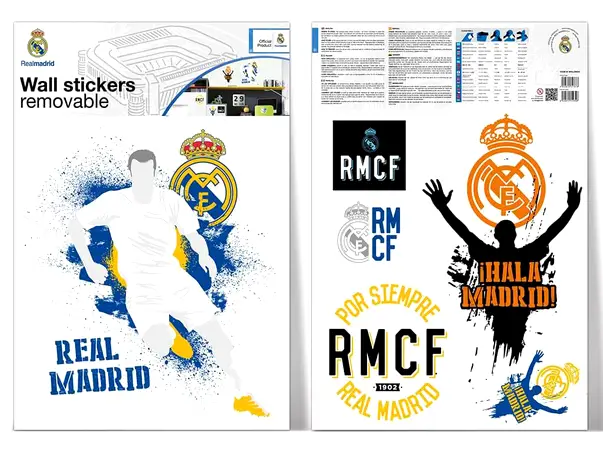 sticker logo Real Madrid urban