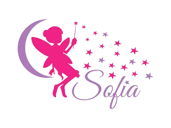 sticker magia zanei cu nume fetita