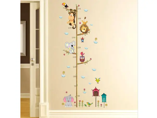 sticker metru copii acrobati printre crengi