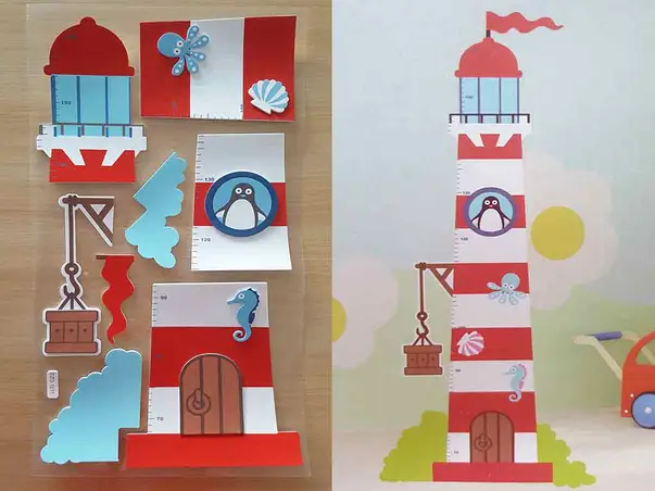 sticker metru copii far