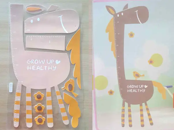 sticker metru copii horsy