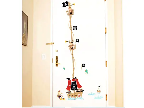 sticker metru copii model barca piratilor