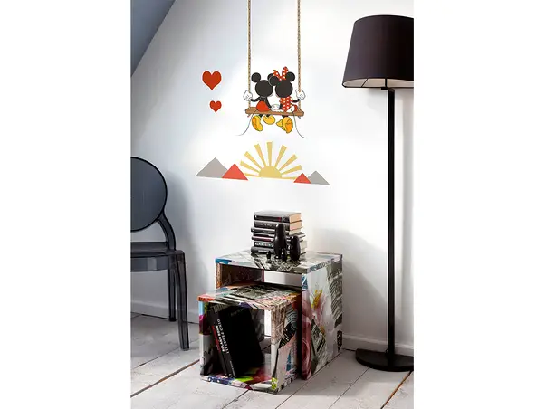 sticker mickey mouse swing