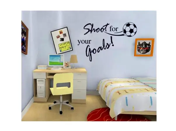 sticker minge fotbal folina mesaj motivational,nrgru