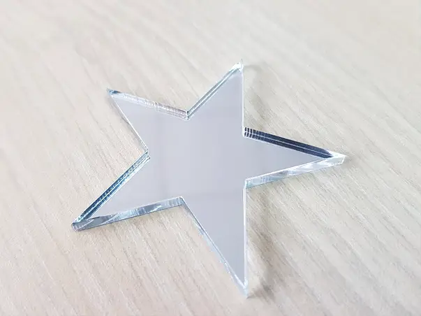 sticker oglinda steluta