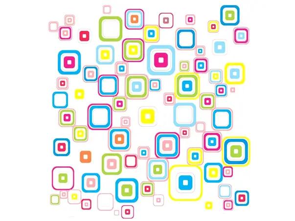 sticker patrate colorate