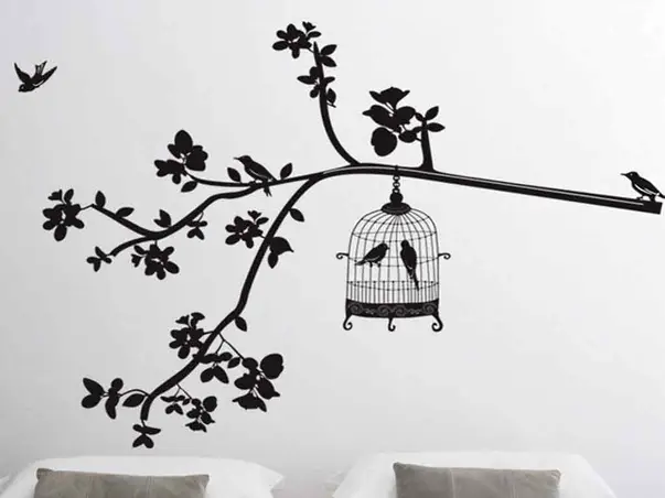 sticker perete Colivie