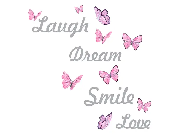 sticker perete Life