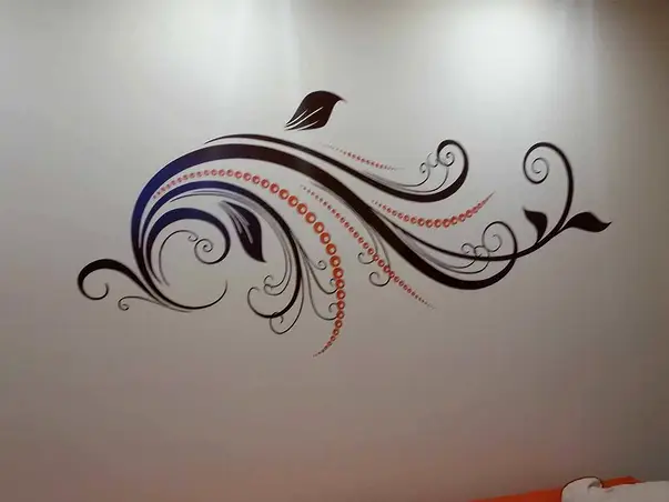 sticker perete aurora