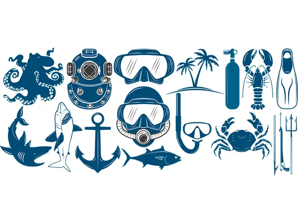 sticker perete baie dive folina