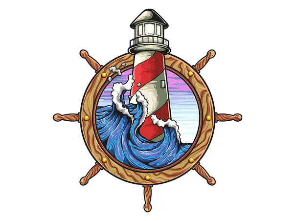 sticker perete baie far folina