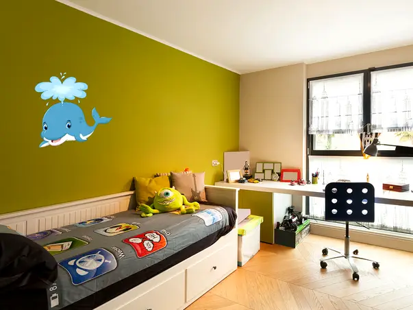 sticker perete balena copii folina 50cm 5