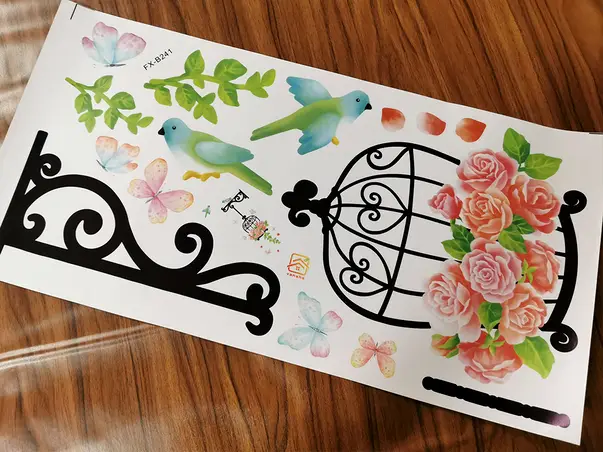 sticker perete colivie