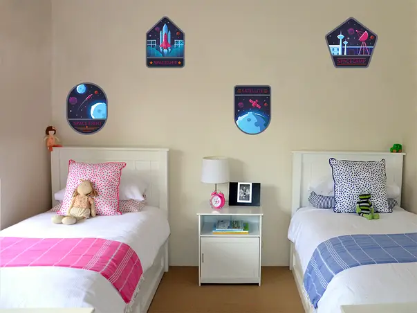 sticker perete copii space folina 30cm 1