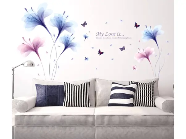 sticker perete floral Eva