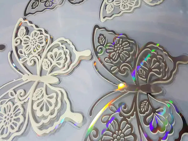 sticker perete fluturi fosforescenti