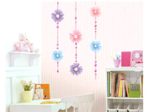 sticker perete margarete colorate