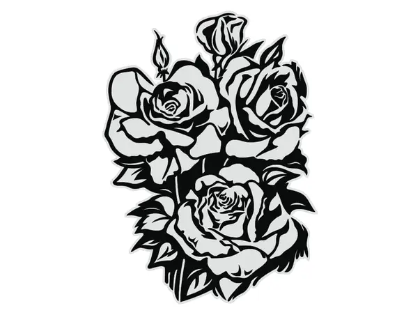 sticker perete model floral calipso 2