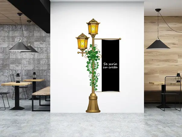 sticker perete tabla de scris panou