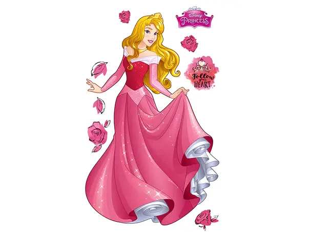sticker printesa disney aurora