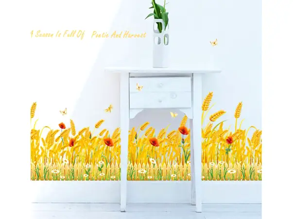 sticker spice de grau folina bordura autoadeziva 90 cm