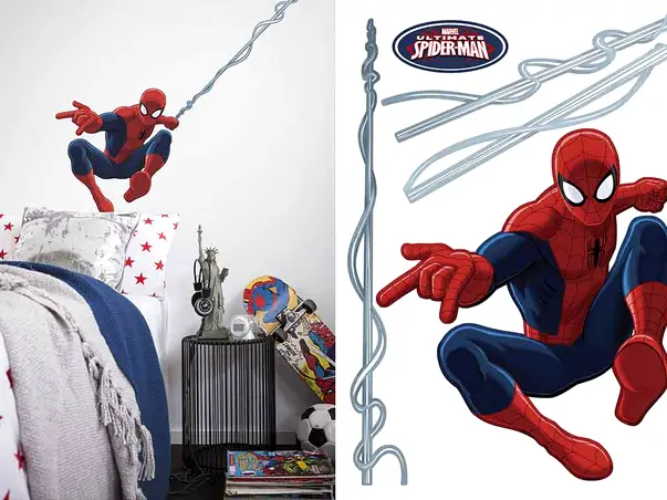 sticker spider man