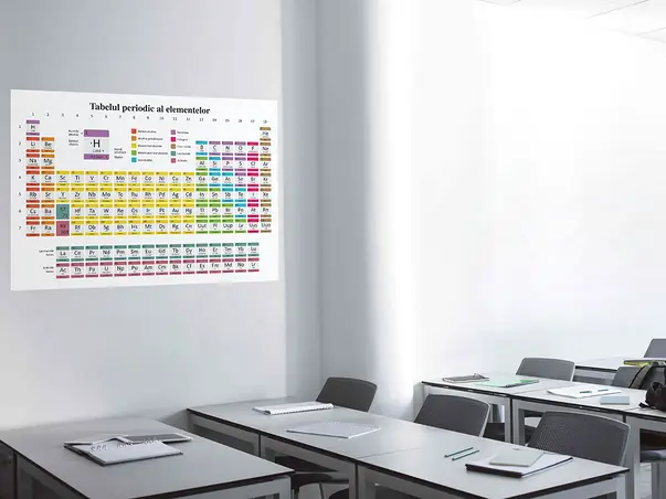 sticker tabelul periodic al elementelor racleta inclusa s2