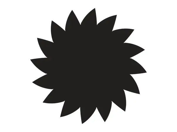 sticker tabla de scris floare