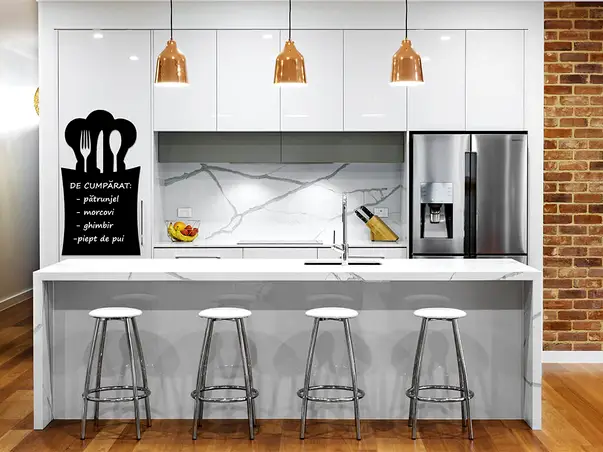 sticker tabla de scris meniu