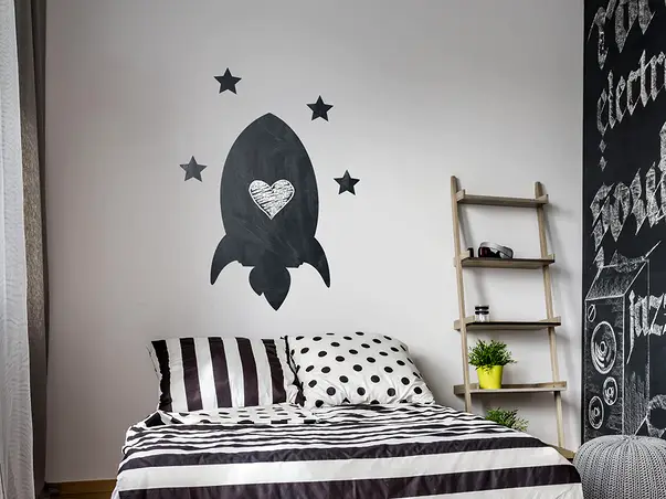 sticker tabla de scris nava spatiala s3